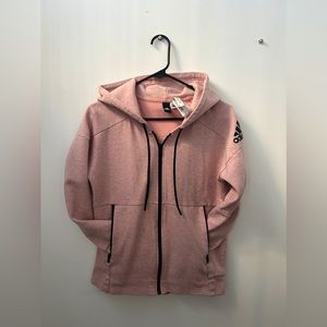 Pink Adidas Zipup Hoodie